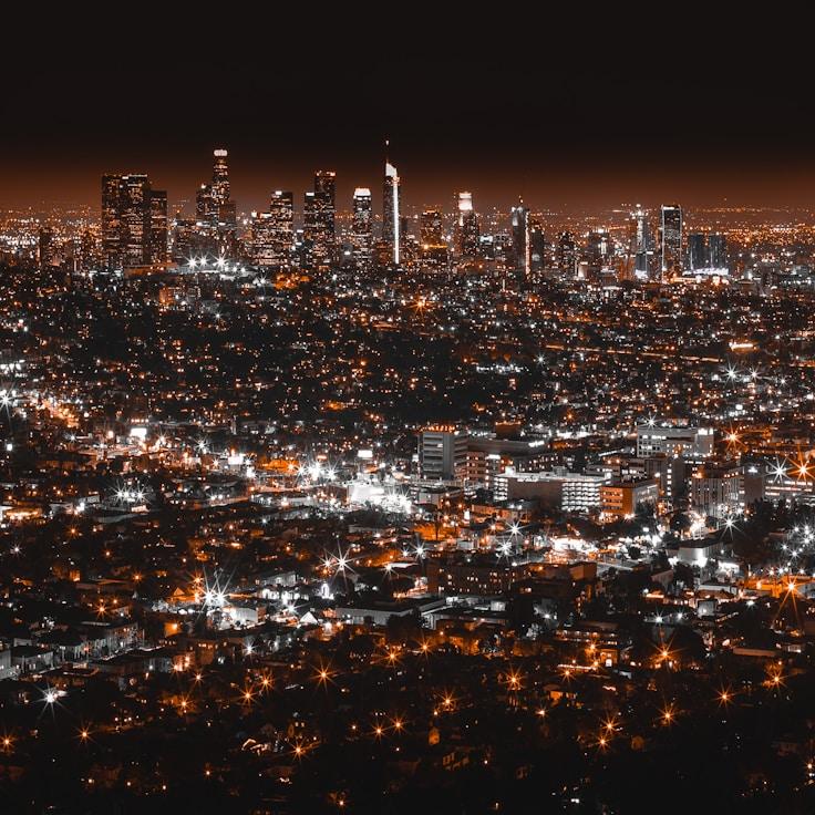 Sunset outdoors in France